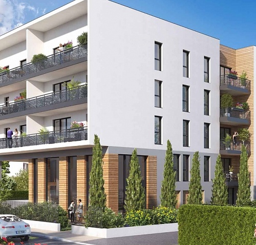 Новый жилой комплекс  рядом с центром города Тонон-ле-бен