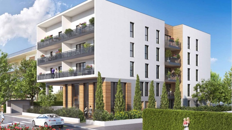 Новый жилой комплекс  рядом с центром города Тонон-ле-бен