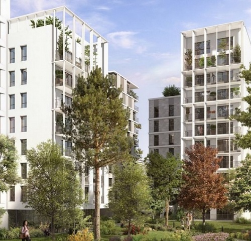 Новый жилой комплекс рядом с Парижем