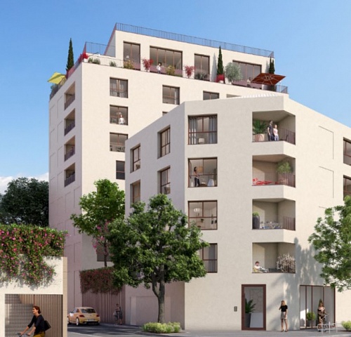 Новый жилой комплекс в районе Бассен-а-фло